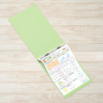 フラットファイル ノンステッチ 横型(E) 縦罫線タイプ PLUS(プラス)[文具]