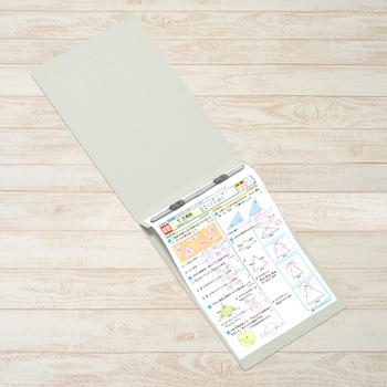 フラットファイル ノンステッチ 横型(E) 縦罫線タイプ PLUS(プラス)[文具]