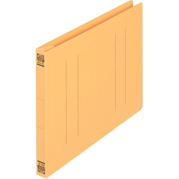 フラットファイル ノンステッチ 横型(E) 縦罫線タイプ PLUS(プラス)[文具]