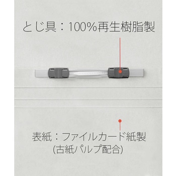 フラットファイル ノンステッチ 横型(E) 縦罫線タイプ PLUS(プラス)[文具]