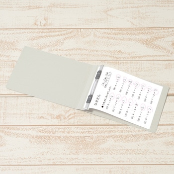 フラットファイル ノンステッチ 横型(E) 縦罫線タイプ PLUS(プラス)[文具]