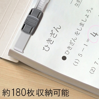 フラットファイル ノンステッチ 横型(E) 縦罫線タイプ PLUS(プラス)[文具]