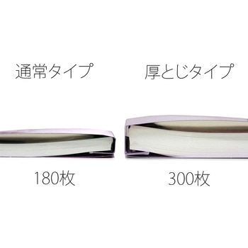 フラットファイル 厚とじ300 ノンステッチ PLUS(プラス)[文具]