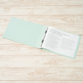フラットファイル 厚とじ300 ノンステッチ PLUS(プラス)[文具]