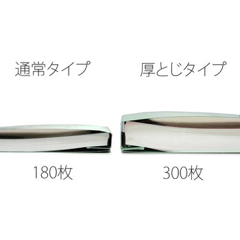 フラットファイル 厚とじ300 ノンステッチ PLUS(プラス)[文具]