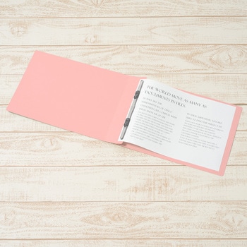 フラットファイル 厚とじ300 ノンステッチ PLUS(プラス)[文具]