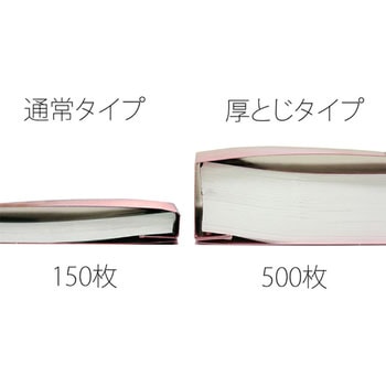 フラットファイル 厚とじ500 ノンステッチ PLUS(プラス)[文具]