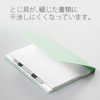 フラットファイル ダブルとじ具 ノンステッチ プラス(文具)