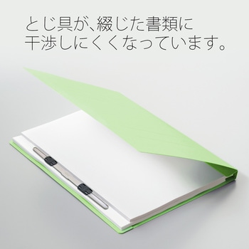 フラットファイル ダブルとじ具 ノンステッチ プラス(文具)
