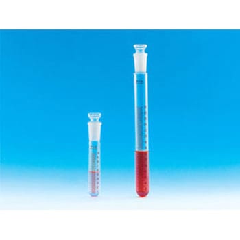 共通共栓試験管 細目盛 TGK(東京硝子器械)