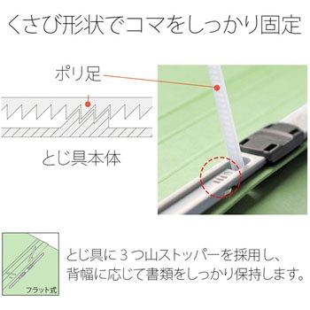 PPフラットファイル 厚とじ プラス(文具)