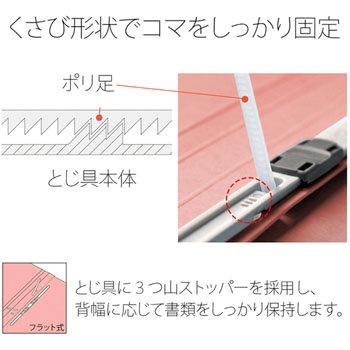 PPフラットファイル 厚とじ プラス(文具)