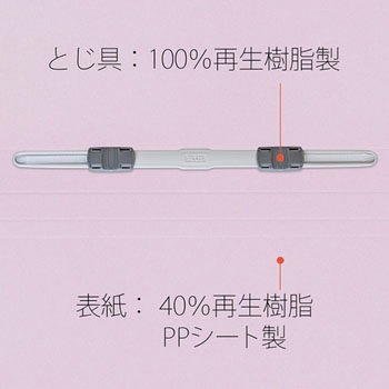 PPフラットファイル 厚とじ プラス(文具)
