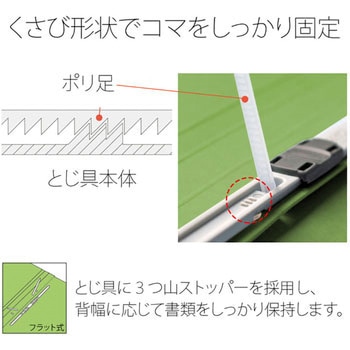 PPフラットファイル 厚とじ プラス(文具)