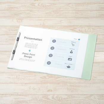 PPフラットファイル(2ツ折りタイプ) PLUS(プラス)[文具]