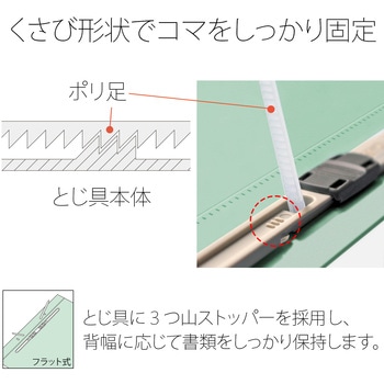 PPフラットファイル(2ツ折りタイプ) PLUS(プラス)[文具]