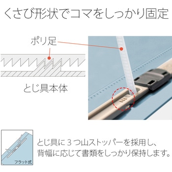 PPフラットファイル(2ツ折りタイプ) PLUS(プラス)[文具]