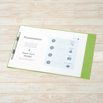 PPフラットファイル(2ツ折りタイプ) PLUS(プラス)[文具]