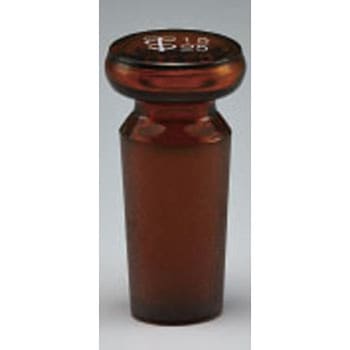 共通平栓 茶褐色 - TGK(東京硝子器械)