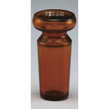 透明共通平栓 茶褐色 TGK(東京硝子器械)