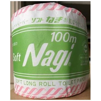 個包装トイレットペーパー ソフトなぎ シングル 西日本衛材