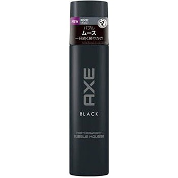 アックス ブラック フェザーウエイトバブルムース 1個(130mL