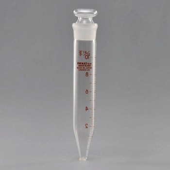 円錐遠沈管 共栓・目盛付 TGK(東京硝子器械)