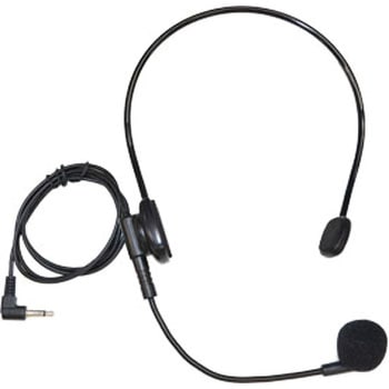 FIRSTCOM ガイドラジオ：送信機用オーバーヘッドマイク エフ・アール・シー