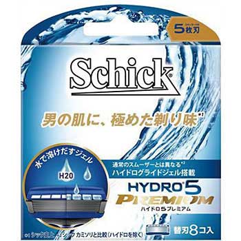 Schick ハイドロ5プレミアム 替刃 1パック(8個) Schick(シック) 【通販