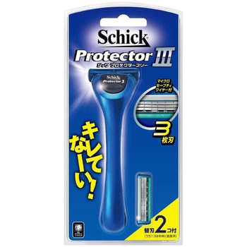シック プロテクタースリー ホルダー(替刃2コ付) Schick(シック)