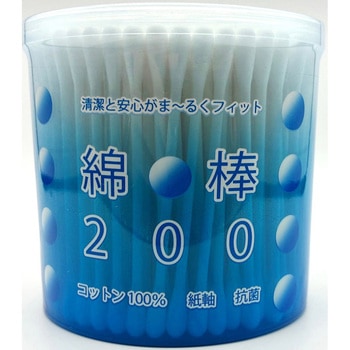 綿棒 円筒ケース入 平和メディク
