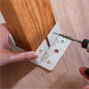 2×4材用 斜めテーブル脚 nanaLeg アイワ金属