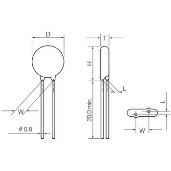 ERZV10D471 TVS・過電圧保護 バリスタ・MOV・サージサプレッサ Panasonic(パナソニック) 26699883
