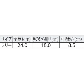 混紡軍手 No．10 (5本編・780g) 12双入 ミドリ安全