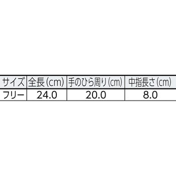 特紡軍手 No．5 サラシタイプ (2本編・600g) 12双入 ミドリ安全