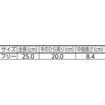 MK-200 耐切創手袋 MK-200(ループ状パイルニット) ミドリ安全 ゲージ数