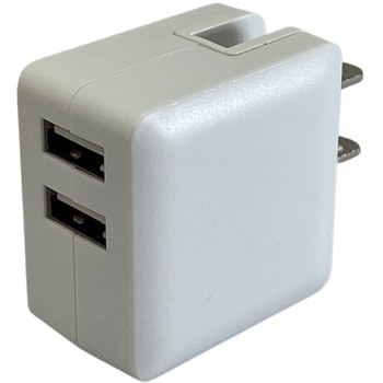 USB充電器 USB-A 2ポート DC5V/3.1A トライメイト