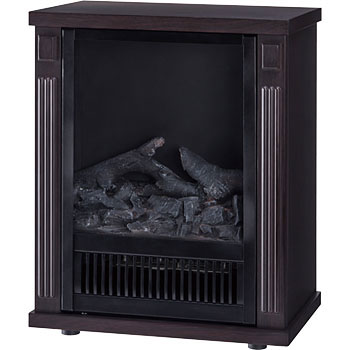 CHT-1640DW Nostalgie(ノスタルジア)ミニ暖炉ヒーター(木目調 1