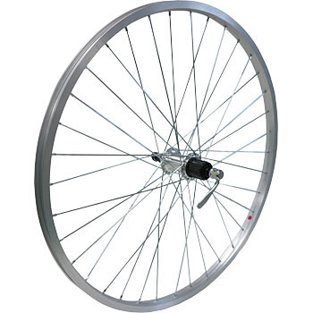 後輪 アルミホイール カセット Vブレーキ用 クイック アサヒサイクル 自転車用ホイール 通販モノタロウ Xba60