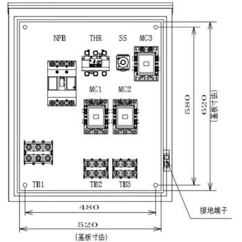 SD-37KW-BS-ORB スターデルタ起動盤 SD-37KW-BS-ORB 1個 セフティー電気用品 【通販モノタロウ】