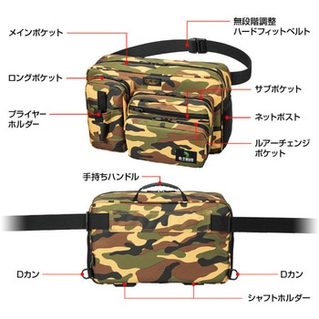 エバーグリーン B-TRUEバンクスタイルヒップバッグ BANK STYLE HIP BAG EverGreen INTERNATIONAL