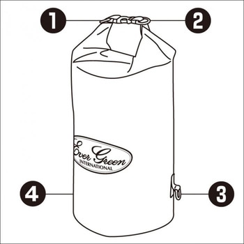 エバーグリーン E.G.ドライバッグ 20L EverGreen INTERNATIONAL