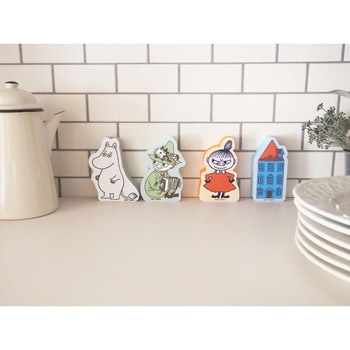 MOOMIN不織布スポンジ オカトー