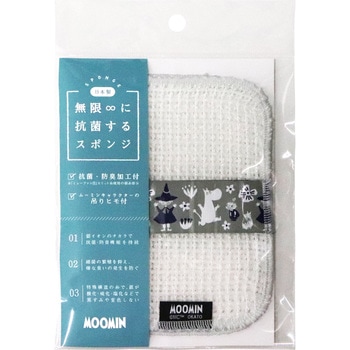 MOOMIN無限に抗菌するスポンジ オカトー