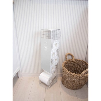 miffyトイレットペーパーストッカー5ロール用 オカトー