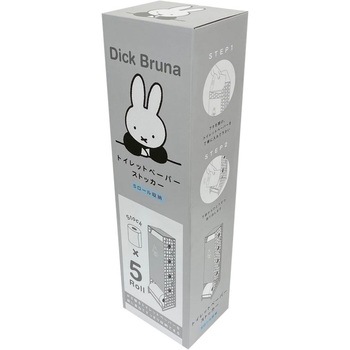 miffyトイレットペーパーストッカー5ロール用 オカトー