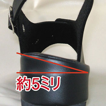 Myi7501bkll O脚歩行修正ボタンサンダル 山一 ブラック サイズ 24 5 25cm Myi7501bkll 1足 通販モノタロウ