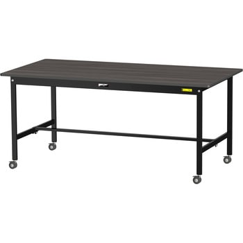 軽量作業台/耐荷重150kg_ブラックシリーズ_移動式H804_ワークテーブル150シリーズ 山金工業