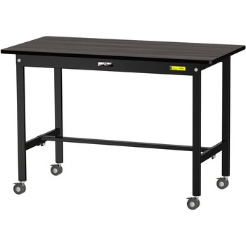 軽量作業台/耐荷重150kg_ブラックシリーズ_移動式H804_ワークテーブル150シリーズ 山金工業