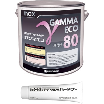 naxパテ ガンマ エコ(環境配慮型パテ)ハードナーセット - ニッぺ(日本ペイント)